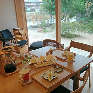 机/新居/北欧インテリア/ダイニングテーブル/平屋...などのインテリア実例 - 2017-10-28 15:44:53