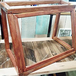 キッチン/一度は作りたいDIY/カフェ風に憧れる。/パンケース/DIY 飾り棚...などのインテリア実例 - 2014-04-23 00:45:10