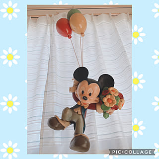 シンプルが好き ミッキーマウスのインテリア実例 Roomclip ルームクリップ