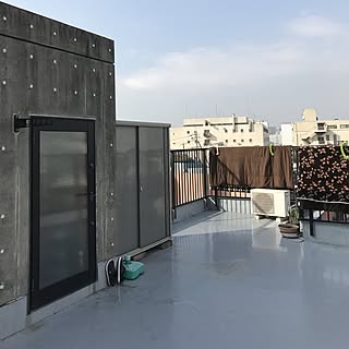 部屋全体/RCコンクリート造/我が家の屋上/!!!!!アホ仲間!!!!!/フェイクに水あげ隊...などのインテリア実例 - 2017-01-04 11:19:08