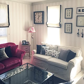 ローラアシュレイ ストライプの壁紙のインテリア実例 Roomclip ルームクリップ