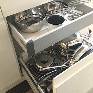 キッチン/キッチンの収納/鍋のインテリア実例 - 2012-11-08 14:55:50