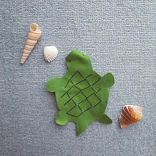 フェルト コースター手作りのインテリア実例 Roomclip ルームクリップ