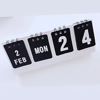 カレンダー/日めくりカレンダー/グレー/シンプル/グレー雑貨...などのインテリア実例 - 2020-02-24 21:07:39