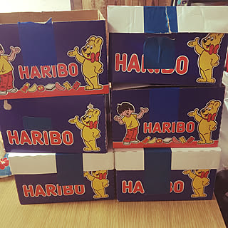 ハリボーの空箱のインテリア実例 Roomclip ルームクリップ