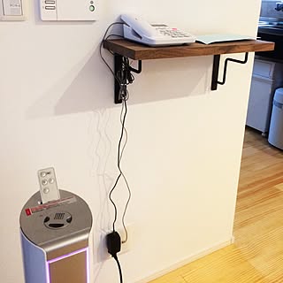 電話台diyのインテリア 手作りの実例 Roomclip ルームクリップ