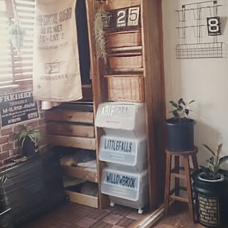 Diy 納戸のインテリア 手作りの実例 Roomclip ルームクリップ