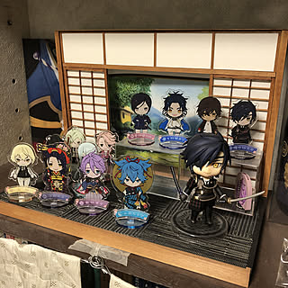 おたく部屋 刀剣乱舞のインテリア実例 Roomclip ルームクリップ