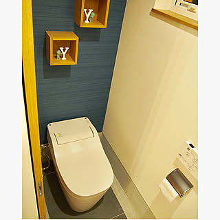 バス/トイレ/サニタリーボックスは隠します/トイレの掃除は減らしたい/アラウーノSII/スミスキー...などのインテリア実例 - 2018-10-30 21:14:02