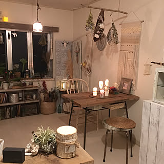 キャンドルナイト/DIY/一人暮らしインテリア/賃貸インテリア/ハンドメイド...などのインテリア実例 - 2019-07-22 22:59:01