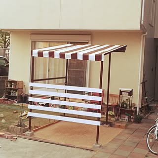 玄関/入り口/カフェ風を目指して♪/こどもと暮らす/フォロー&いいね ありがとうございます♡/タイムアップ!...などのインテリア実例 - 2017-05-07 19:54:30