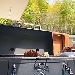 玄関/入り口/ウッドデッキDIY /BBQ/アメリカン/インテリアじゃなくてごめんなさい...などのインテリア実例 - 2018-03-29 13:06:49