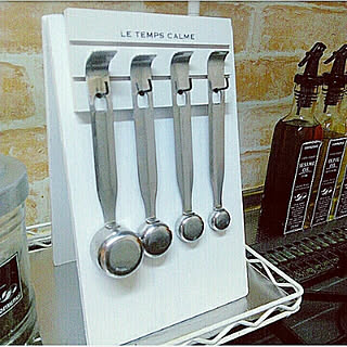 キッチンツール/貝印/貝印 セレクト100 計量スプーン/Francfranc/オイルボトル Francfranc...などのインテリア実例 - 2020-05-20 18:04:34