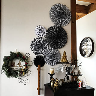 クリスマス/ワンコと暮らす家/暖炉のある部屋/真壁づくりの家/いいね！やコメント沢山ありがとう！...などのインテリア実例 - 2019-12-26 10:16:37