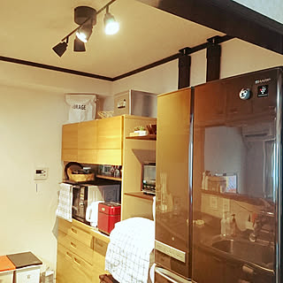 照明 賃貸キッチンのインテリア実例 Roomclip ルームクリップ