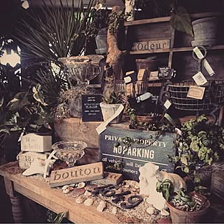 ガーデニング雑貨 お花屋さんのインテリア実例 Roomclip ルームクリップ