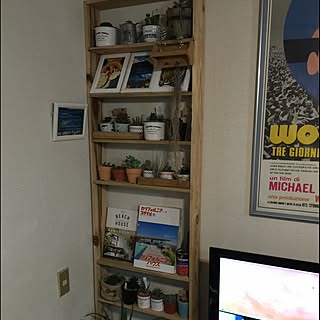 リビング/ホームセンター大好き/NO GREEN NO LIFE/Reclaimed Wood/DIY...などのインテリア実例 - 2016-01-24 19:23:51
