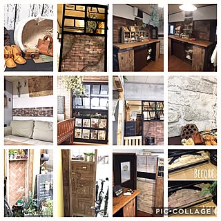 部屋全体/6月まとめ/部屋全体ではありません/DIY/レンガ造形...などのインテリア実例 - 2017-06-30 12:00:47
