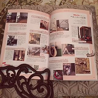 部屋全体/ねこインテリア/猫/雑誌掲載/猫と暮らす/NO CAT,NO LIFE❤️...などのインテリア実例 - 2017-01-12 20:17:17