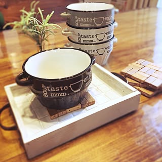 バス/トイレ/バストイレではありません/カフェトレイDIY/木のコースター/niko and… ...などのインテリア実例 - 2017-03-07 07:19:57