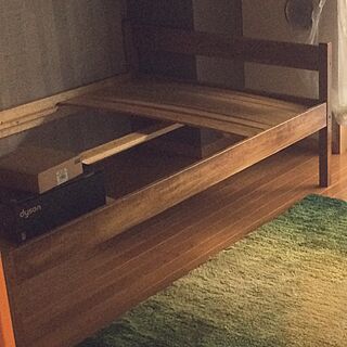 ベッド周り/木製家具/DIY/アンティーク/男前のインテリア実例 - 2016-03-24 23:21:49