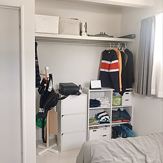 子供部屋 オープンクローゼットのインテリア実例 Roomclip ルームクリップ