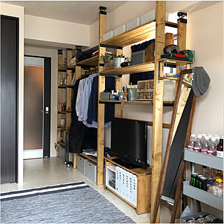 洋服掛け 壁面収納のインテリア実例 Roomclip ルームクリップ 洋服掛け 壁面収納のインテリア実例 Roomclip ルームクリップ