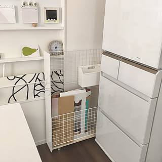 棚 隙間収納diyのインテリア 手作りの実例 Roomclip ルームクリップ