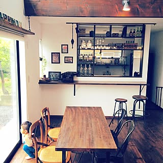 ダイニングテーブル ダブルデイのインテリア実例 Roomclip ルームクリップ