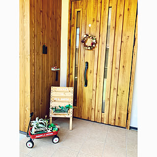 クリスマス ウェルカムボードのおしゃれなアレンジ 飾り方のインテリア実例 Roomclip ルームクリップ