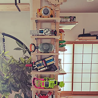 仮面ライダーベルト収納のインテリア実例 Roomclip ルームクリップ