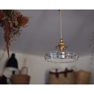 照明 ガラスシェードのインテリア実例 Roomclip ルームクリップ