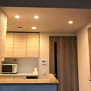 狭いキッチン 新築マンションのインテリア レイアウト実例 Roomclip ルームクリップ