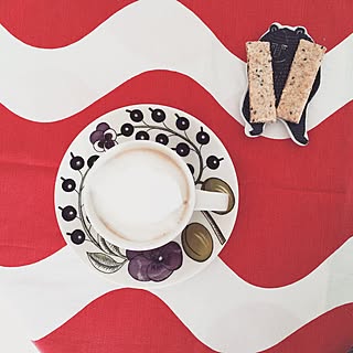 机/katakata/マリメッコ/marimekko/おうちカフェ...などのインテリア実例 - 2016-02-08 21:01:36