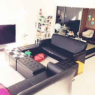 リビング/変なレイアウト/赤ちゃんのいる部屋/ベビーサークル/鉛筆削りオブジェの会...などのインテリア実例 - 2015-03-03 11:46:12