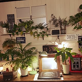 机/IKEA/IKEA 照明/カフェ風/ライトアップ...などのインテリア実例 - 2017-02-09 09:12:55