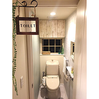 トイレ 狭いトイレのインテリア実例 Roomclip ルームクリップ