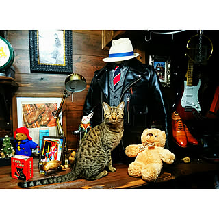 壁面収納/ヴィンテージ/紳士舶来洋品館/店じゃない/あんぷという名の猫...などのインテリア実例 - 2018-12-14 20:23:28