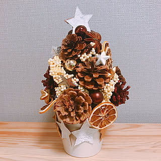 棚/グルーガン/オアシス/クリスマスツリー/natural kitchen...などのインテリア実例 - 2018-11-12 21:56:15