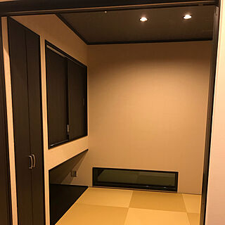 琉球畳 モダンな和室のインテリア実例 Roomclip ルームクリップ