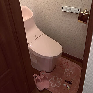 ピンクトイレのインテリア実例 Roomclip ルームクリップ