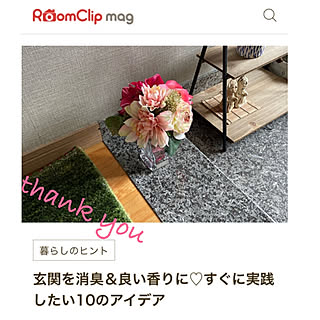 見てくれてありがとうございます♥/RoomClip mag 掲載/旦那さんからのプレゼント/アロマオイルを垂らして/アートフラワー...などのインテリア実例 - 2020-02-29 11:30:24