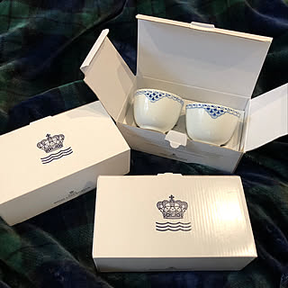 キッチン/ロイヤルコペンハーゲンの和食器/ロイヤルコペンハーゲンの食器/ロイヤルコペンハーゲン/新商品買ったよ!のインテリア実例 - 2019-01-15 16:04:56