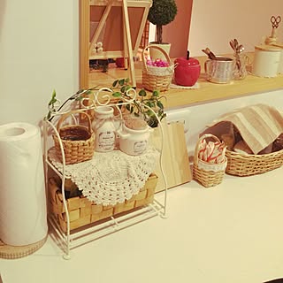 キッチン/キッチンペーパーホルダー/セリア/ダイソーのインテリア実例 - 2015-07-15 21:06:59