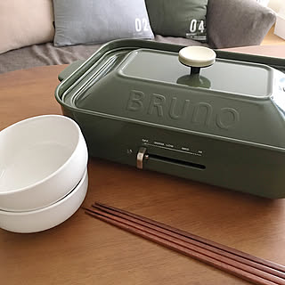 カフェ風/キッチンインテリア/キッチン雑貨/BRUNO/ブルーノホットプレート...などのインテリア実例 - 2019-03-06 22:57:02