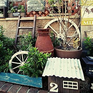 玄関/入り口/カフェ風インテリアを目指して/100円均一/フォロー&いいね!ありがとうございます☆/男前もナチュラルも好き...などのインテリア実例 - 2017-10-03 11:47:42