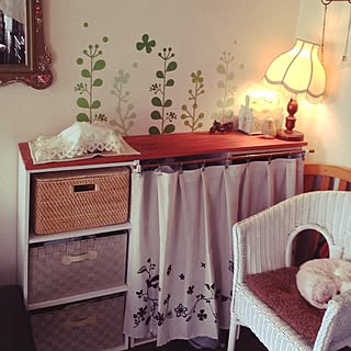 カラーボックスにカーテンを付けるのインテリア実例 Roomclip ルームクリップ