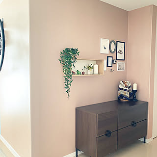 Ikea 貼って剥がせる壁紙のインテリア実例 Roomclip ルームクリップ