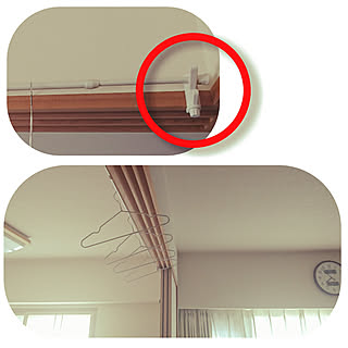 部屋干しスペース 鴨居フックのインテリア実例 Roomclip ルームクリップ