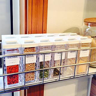 キッチン/ラベルシール/調味料入れ/スパイスボトル/Canon...などのインテリア実例 - 2017-03-10 15:51:56
